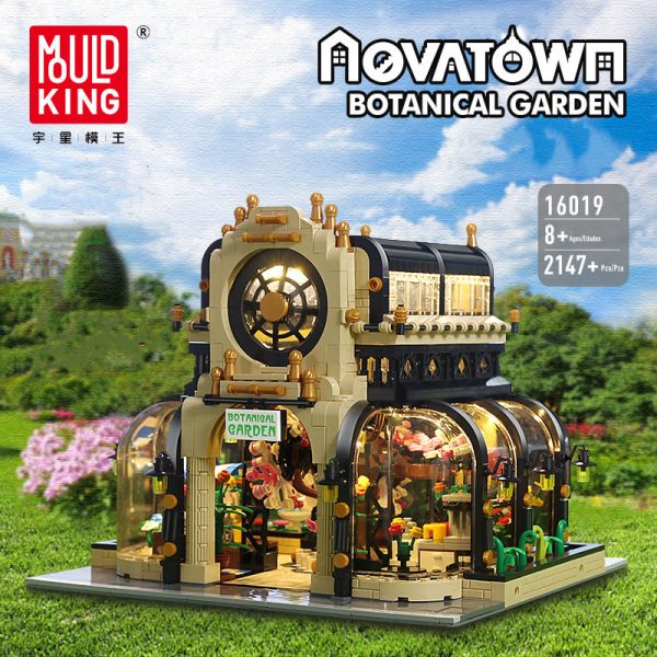 Mould King 16019 Botanični vrt, kocke za sestavljanje, 2147-delni - slika 1