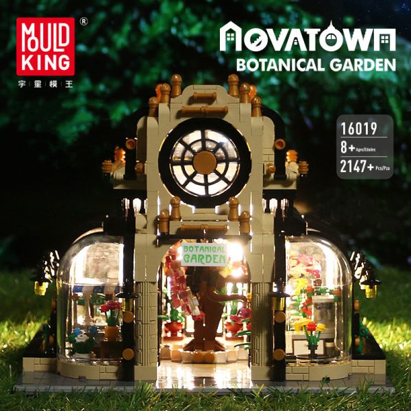 Mould King 16019 Botanični vrt, kocke za sestavljanje, 2147-delni - slika 2