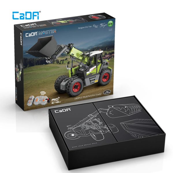 CADA C61051 1:17 velik model, komplet kock za sestavljanje, 1469-delni - slika 5
