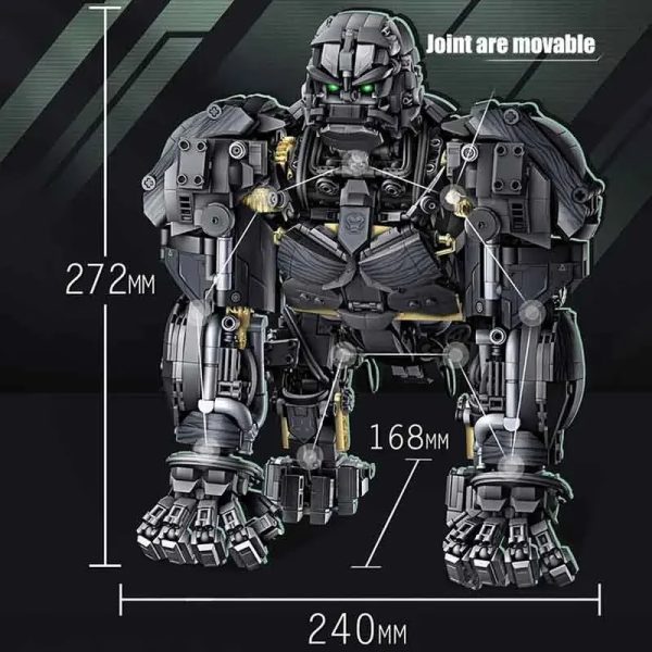 Primal Titan - Velik model, kocke za sestavljanje, 2096-delni - slika 2