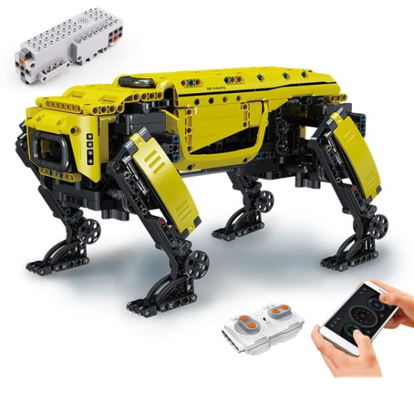 936-delni komplet kock za sestavljanje MK dynamics robot - Rumen