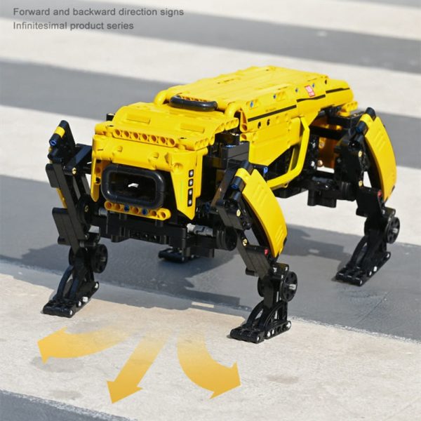 936-delni komplet kock za sestavljanje MK dynamics robot - Rumen - slika 6