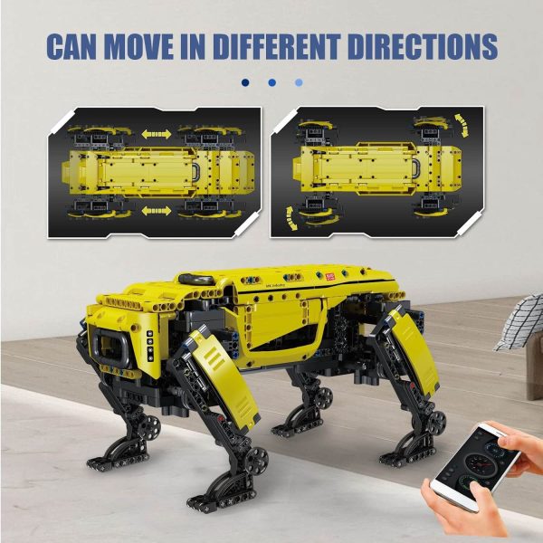 936-delni komplet kock za sestavljanje MK dynamics robot - Rumen - slika 4