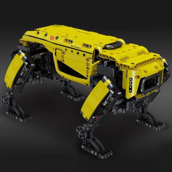 936-delni komplet kock za sestavljanje MK dynamics robot - Rumen - slika 1