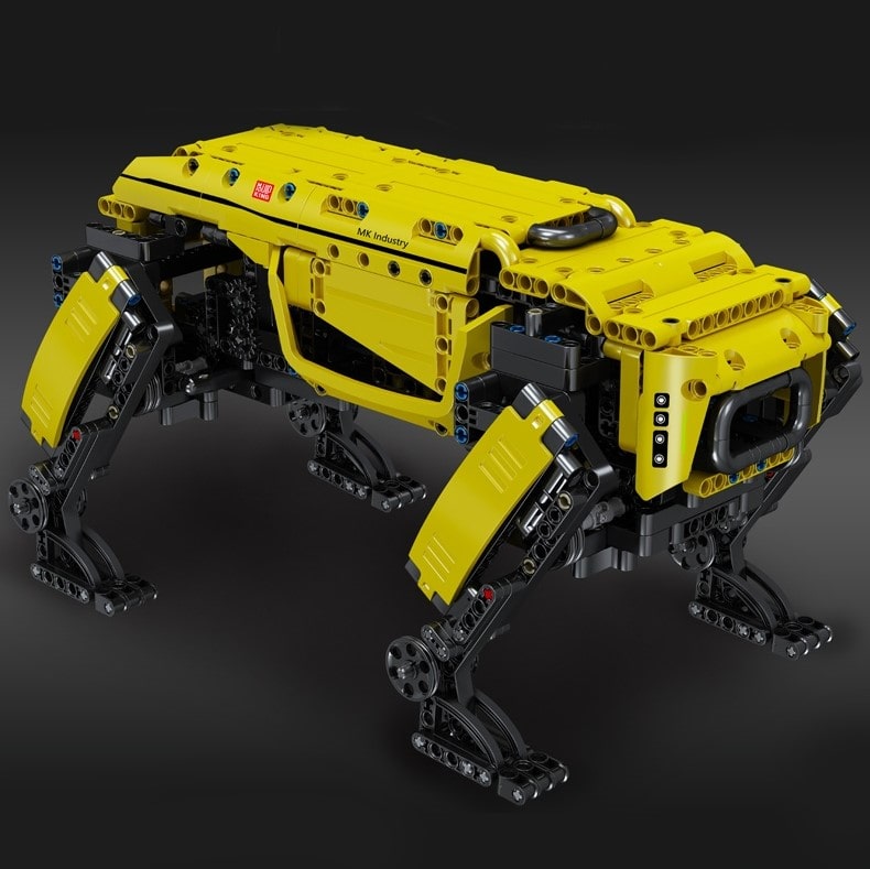 936-delni komplet kock za sestavljanje MK dynamics robot - Rumen