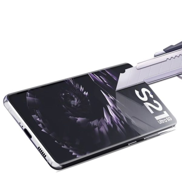 9H zaščitno steklo za Samsung S21 Ultra DuraClear - slika 2