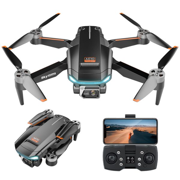 AE10 Mini dron z dvema kamerama in GPS pozicioniranjem