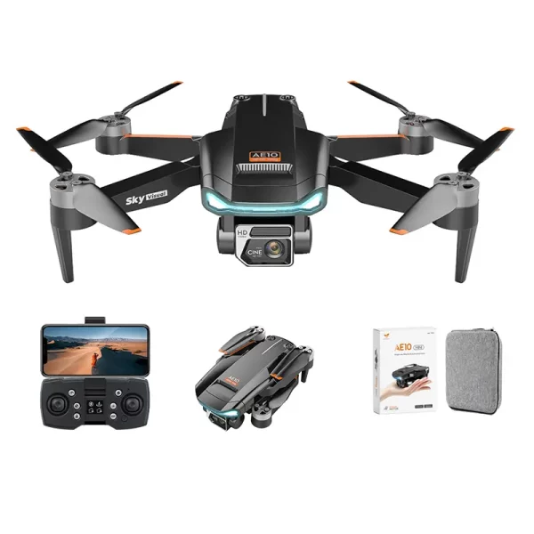 AE10 Mini dron z dvema kamerama in GPS pozicioniranjem - slika 3