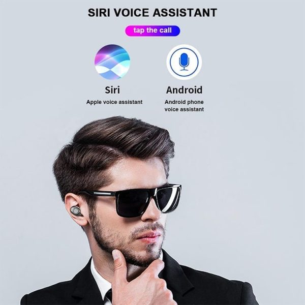 Brezžične slušalke x30 bluetooth s prenosno polnilno postajo 3v1 - črna - slika 11