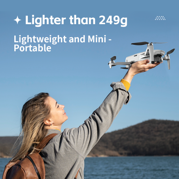C-FLY Faith 2 Mini - Profesionalni dron s 4K 30FPS 20MP kamero, GPS, 5G, 5KM domet, 2x Baterija - slika 1
