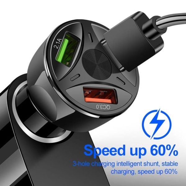 CarBoost avtopolnilec s QC3.0 QuickCharge tehnologijo - Bel - slika 10