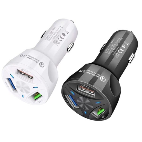 CarBoost avtopolnilec s QC3.0 QuickCharge tehnologijo - Bel - slika 5