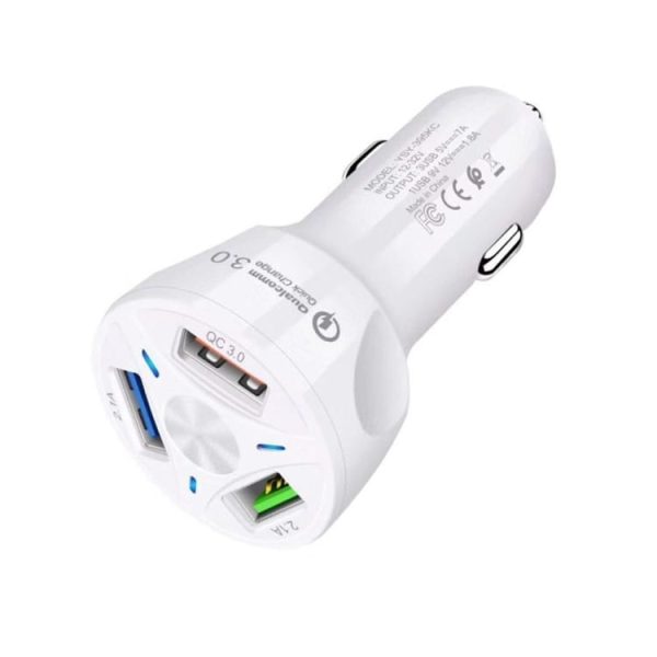 CarBoost avtopolnilec s QC3.0 QuickCharge tehnologijo - Bel - slika 2