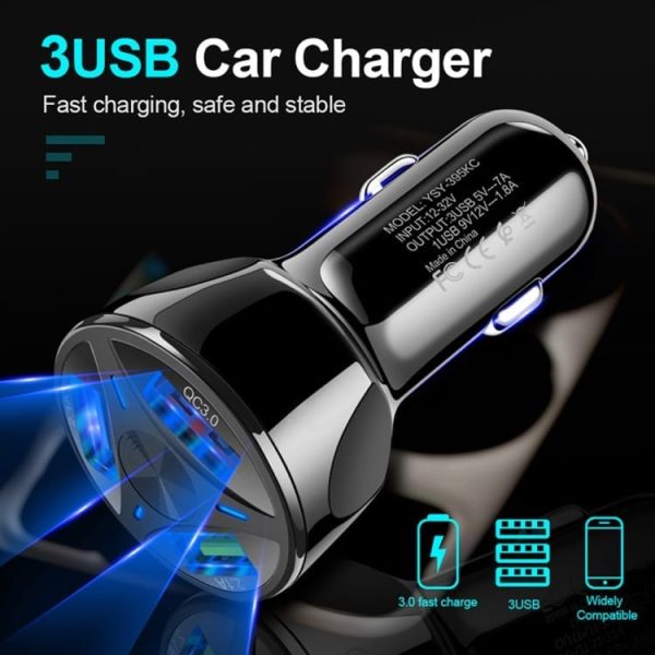 CarBoost avtopolnilec s QC3.0 QuickCharge tehnologijo - Bel - slika 6