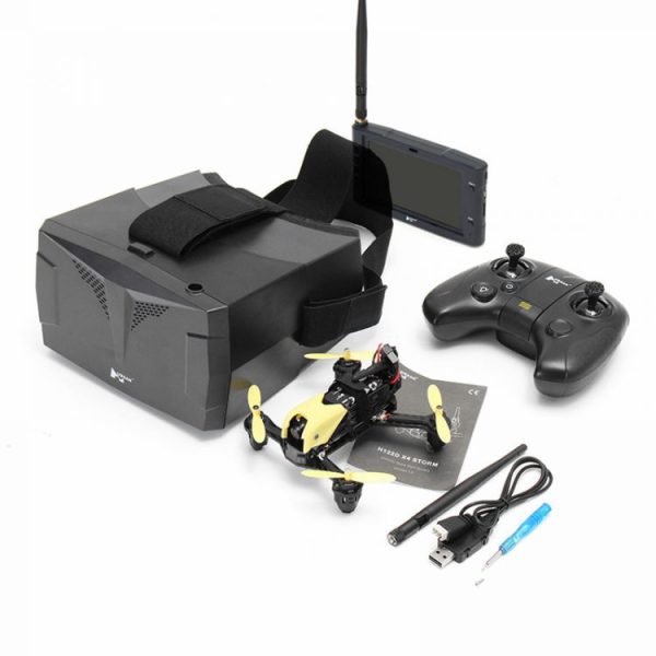 Dirkalni FPV dron s kamero in FPV očali Hubsan H122D X4 5.8G RTF