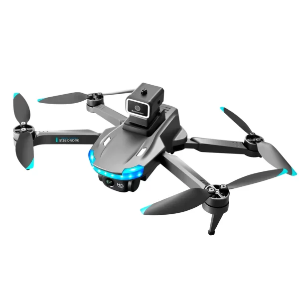 Dron s kamero in sistemom za izogibanje oviram 4K S138 Max + 1 dodatna baterija - slika 1