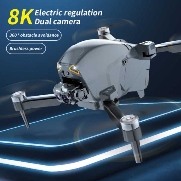 Dron s kamero in sistemom za izogibanje oviram FPV Racer Max + 2 dodatni bateriji - slika 5