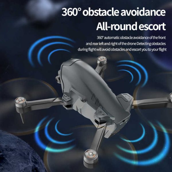 Dron s kamero in sistemom za izogibanje oviram FPV Racer Max + 2 dodatni bateriji - slika 6