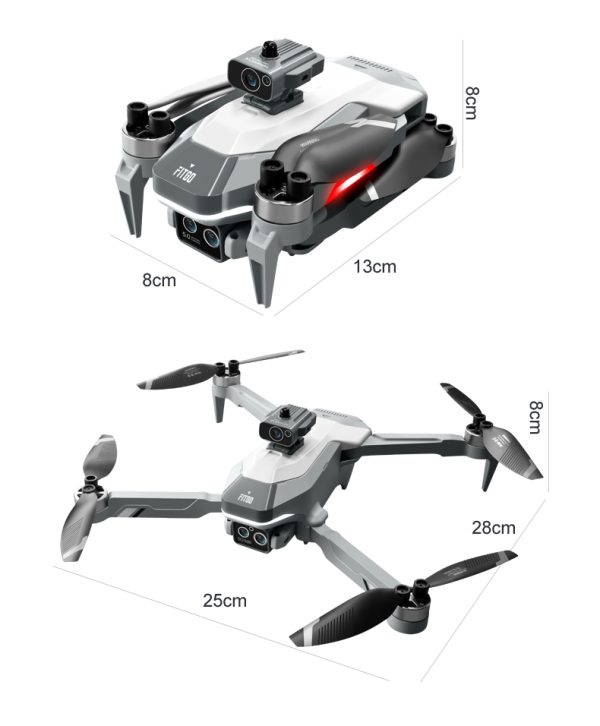 GPS dron FastMax s kamerami, sistemom za izogibanje oviram, brezkrtačni motorji - slika 6