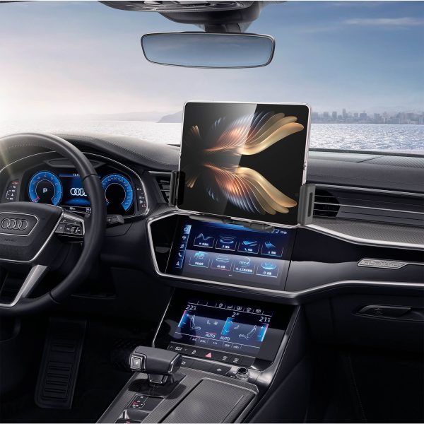 GTC Max premium brezžični polnilec 15w za avto, senzorji in samodejno obračanje, za Samsung Z Fold, Z Flip, iPhone - slika 3