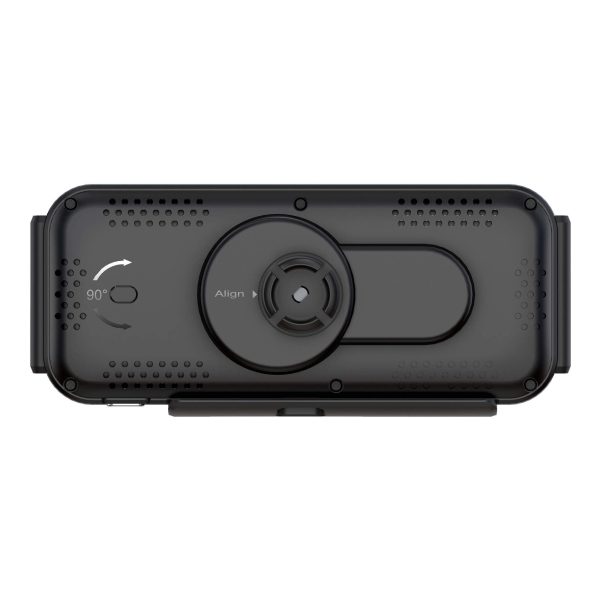 GTC Max premium brezžični polnilec 15w za avto, senzorji in samodejno obračanje, za Samsung Z Fold, Z Flip, iPhone - slika 6