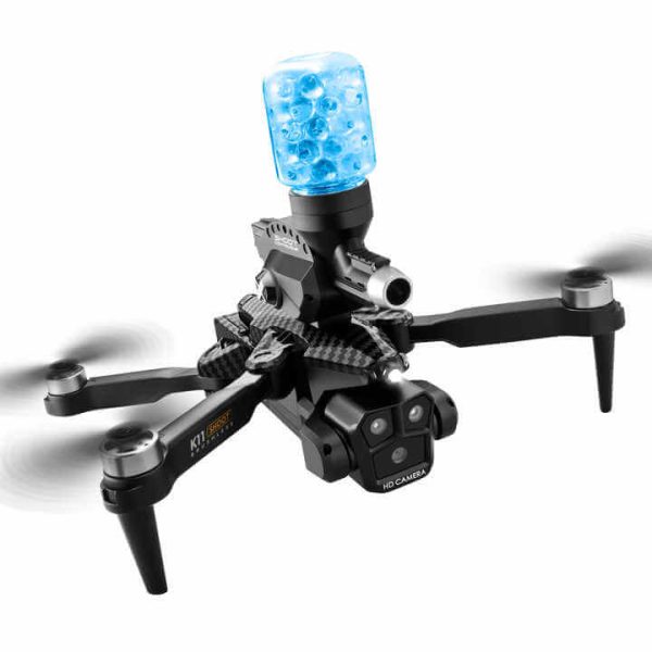 GhostShooter V2 zložljivi dron s kamerami in sistemom za streljanje, Črn - slika 7