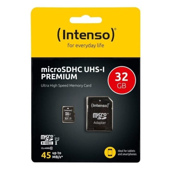 Intenso 32GB microSDXC UHS-I Class 10 Premium spominska kartica