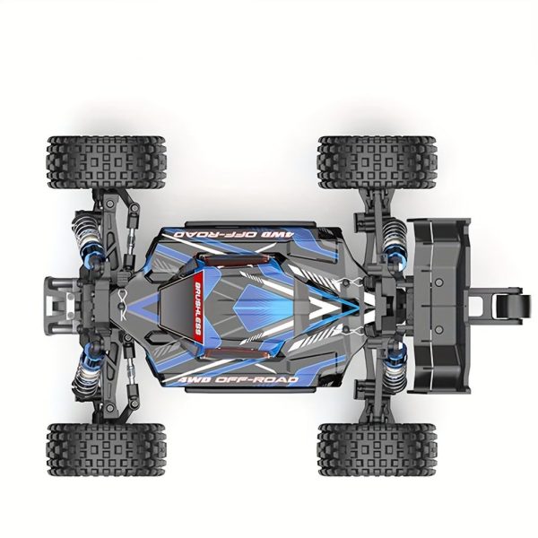 MJX 16207 Hyper Go 1/16 4x4 Buggy avto na daljinec 45km/h, 2S baterije - slika 4