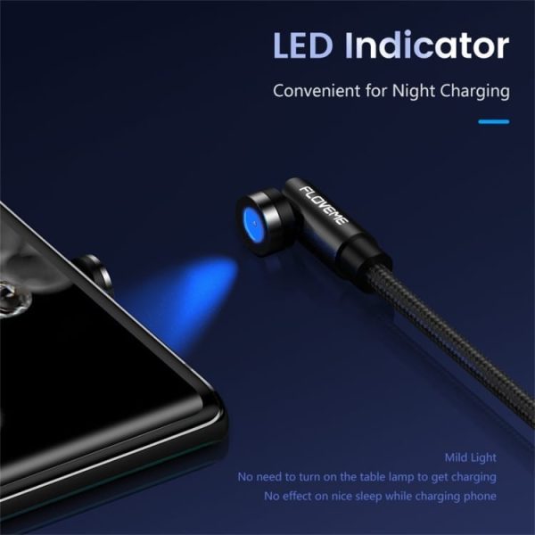 Magnetni kabel MagBoost 4v1 s priloženimi nastavki - 100cm - Črni - slika 7