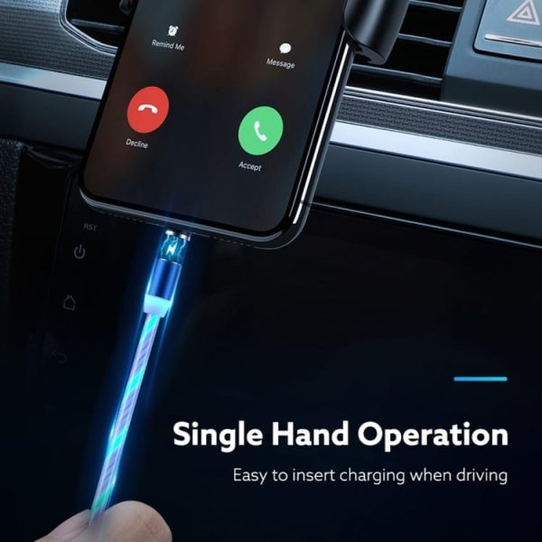 Magnetni kabel NeonBoost s priloženimi nastavki - rdeč - slika 8