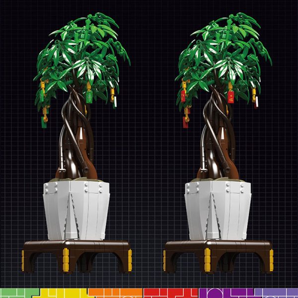 Mould King 10063 Money tree, kocke za sestavljanje, 815-delni - slika 2