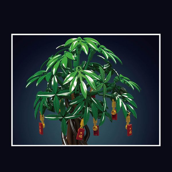 Mould King 10063 Money tree, kocke za sestavljanje, 815-delni - slika 3