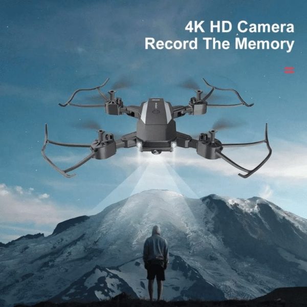 P99 Pro zložljiv dron s kamero 4K, Moder - slika 5