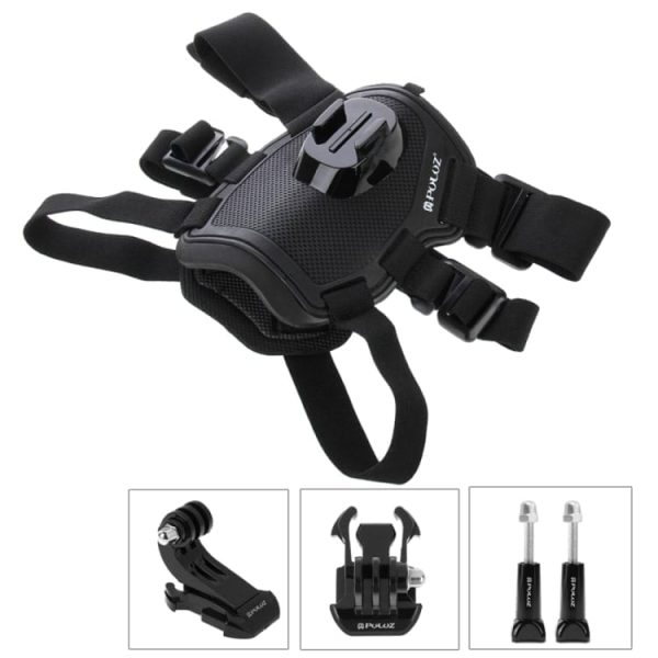 Original PULUZ GoPro pas za psa, črni - slika 3