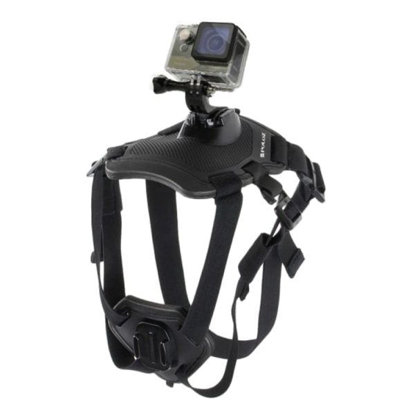 Original PULUZ GoPro pas za psa, črni - slika 2