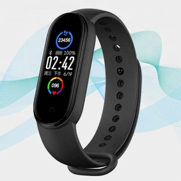 Pametna bluetooth ura z merilcem kisika v krvi IA7 - Črna - slika 5