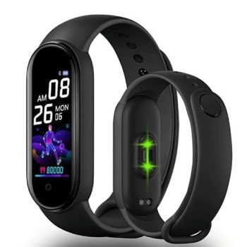 Pametna bluetooth ura z merilcem kisika v krvi IA7 - Črna