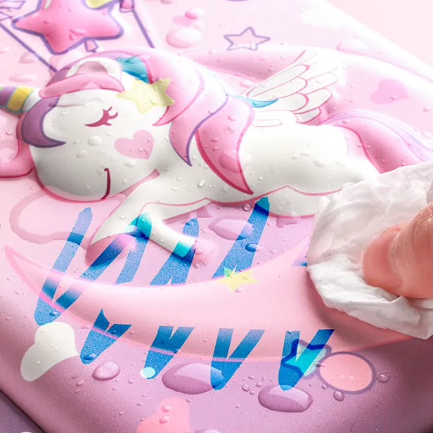 Premium velika trda šolska peresnica EVA 3D magical time - prazna