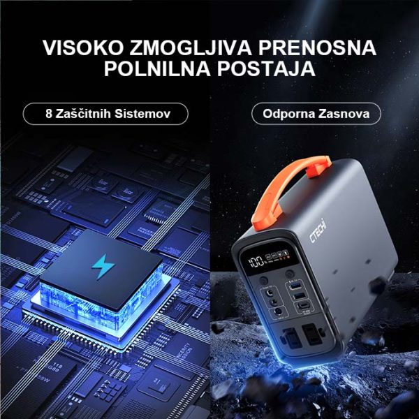 Prenosna polnilna postaja GT200 Pro 320Wh EU - slika 10