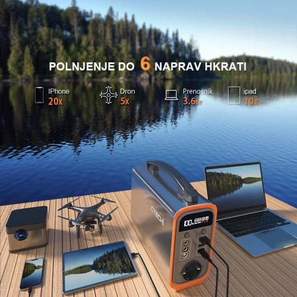 Prenosna polnilna postaja GT200 Pro 320Wh EU - slika 8