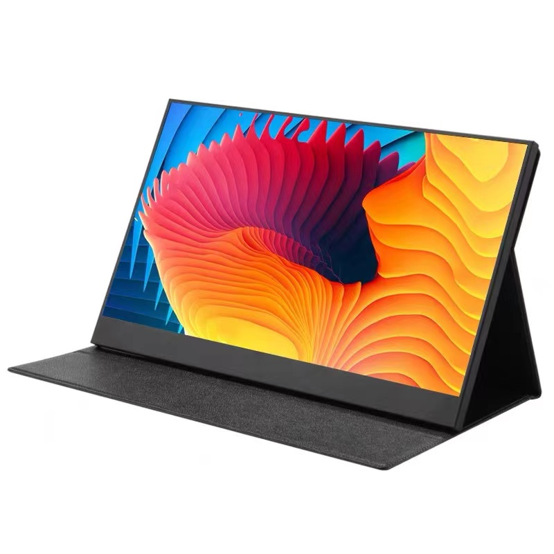Prenosni monitor na dotik Full HD HDR 15.6 palčni s HDMI in USB-C podporo, vgrajen zvočnik