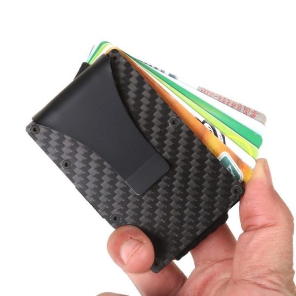 RFID denarnica za kartice in bankovce CarbonPro - slika 6