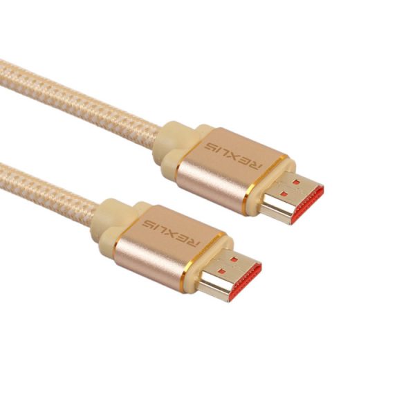 Rexlis 5m 2.0 4k pozlačen HDMI kabel - slika 2