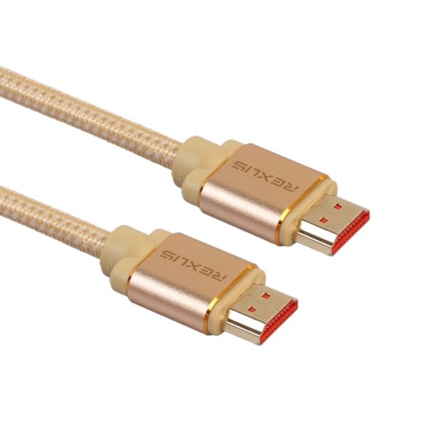 Rexlis 5m 2.0 4k pozlačen HDMI kabel - slika 3