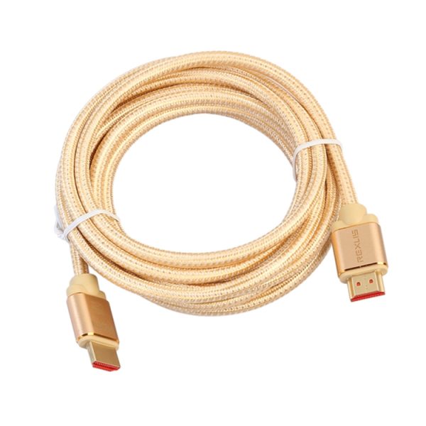 Rexlis 5m 2.0 4k pozlačen HDMI kabel - slika 4