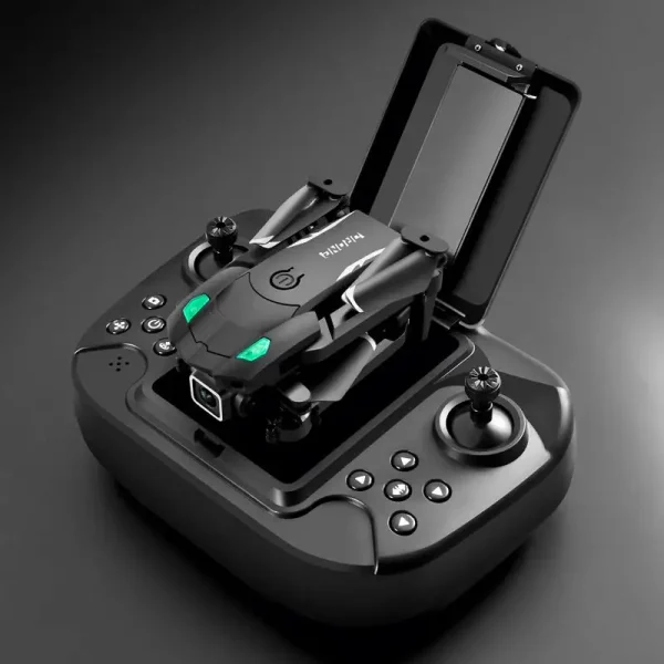 S128 Mini dron z dvema kamerama in sistemom za prepoznavanje ovir, Črn - slika 6