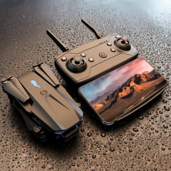 S89 Pro zložljiv dron z dvema kamerama, Črn - slika 4