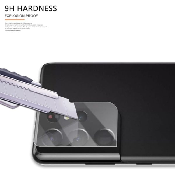 Samsung S21 Ultra zaščitno steklo za zadnjo kamero ArmorX - slika 1
