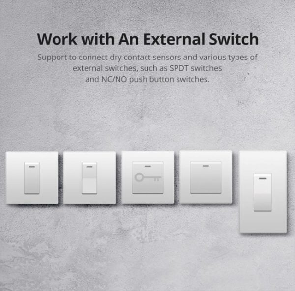 Sonoff Mini R2 pametno WIFI stikalo, Bel - slika 13
