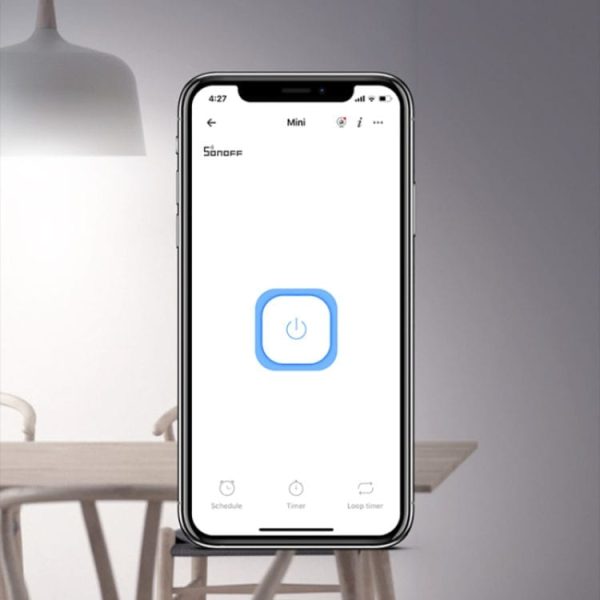 Sonoff Mini R2 pametno WIFI stikalo, Bel - slika 12